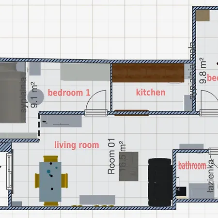 Casa Magdalena 2-bedroom Between The Locos And Del Cura Beaches Apartment *